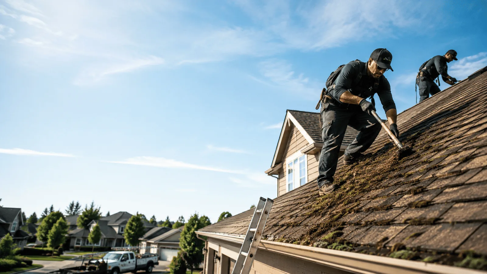 Roof Moss Removal in Guthrie, TX near me